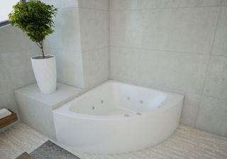 Акриловая ванна АКВАТЕК Юпитер 150x150 см без гидромассажа